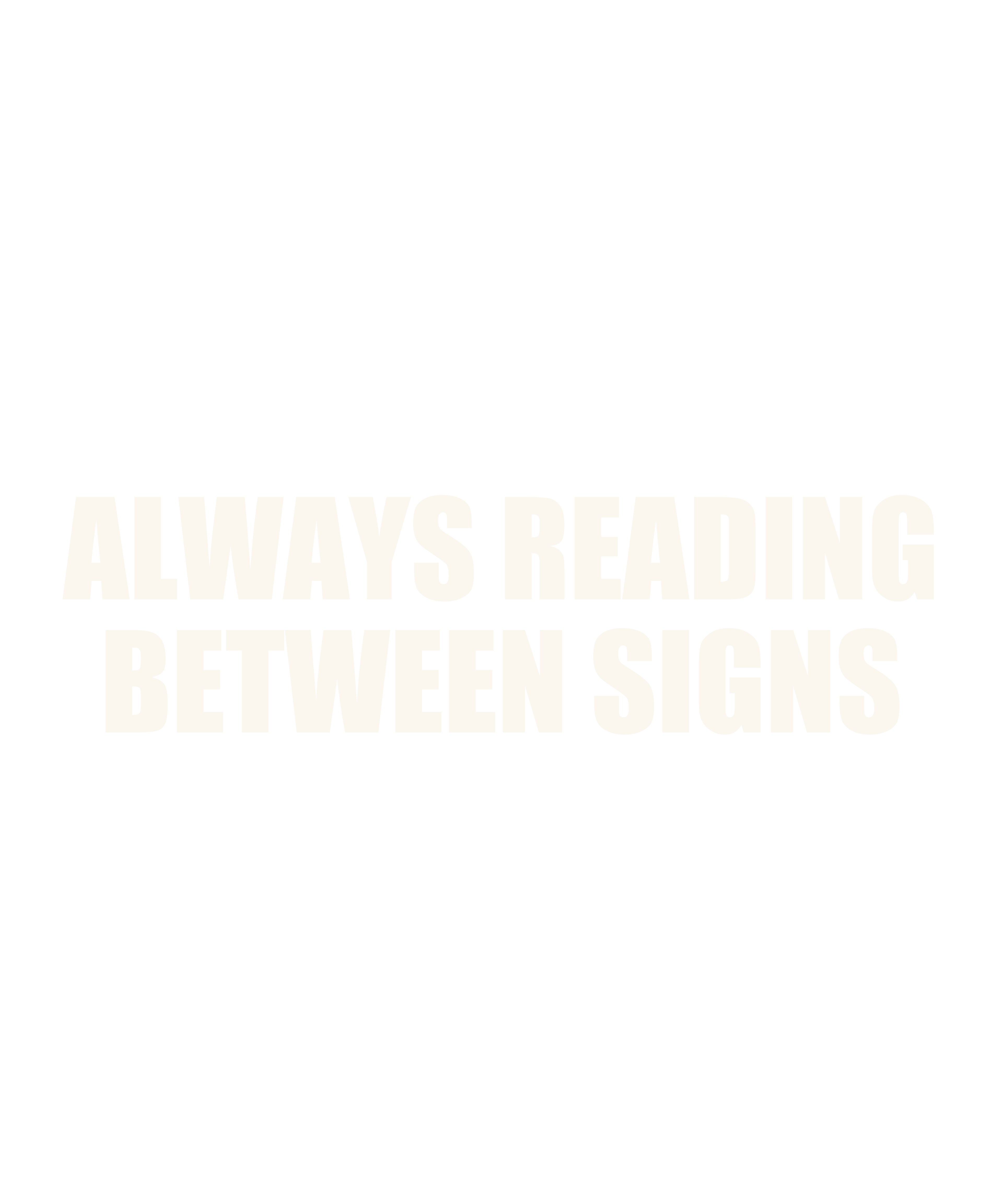 Between Signs Tee - Pe-Tee-Navy